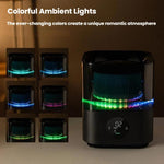 Humidificador Sem Névoa com Detecção Inteligente Purificador de Ar com Luz Noturna