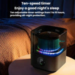 Humidificador Sem Névoa com Detecção Inteligente Purificador de Ar com Luz Noturna