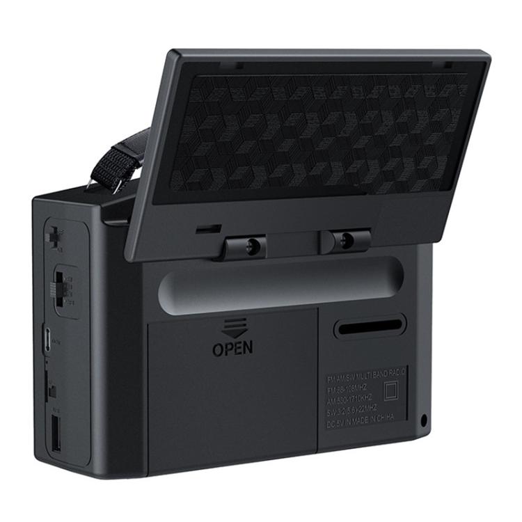 JOC TG-099BT-S Rádio Solar de Banda Completa com Lanterna Rádio Bluetooth Portátil, JOC TG-099BT-S