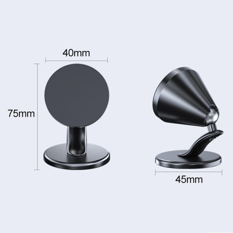 Car Dashboard Magnetic Navigation Folding Rotating Phone Holder, D63