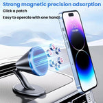 Car Dashboard Magnetic Navigation Folding Rotating Phone Holder, D63