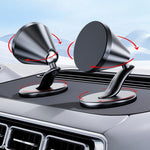 Car Dashboard Magnetic Navigation Folding Rotating Phone Holder, D63