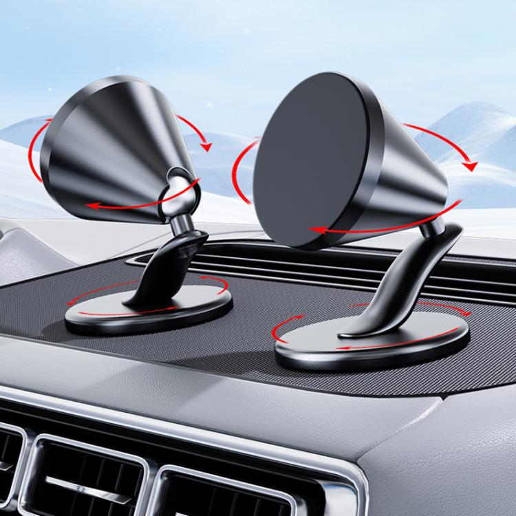 Car Dashboard Magnetic Navigation Folding Rotating Phone Holder, D63