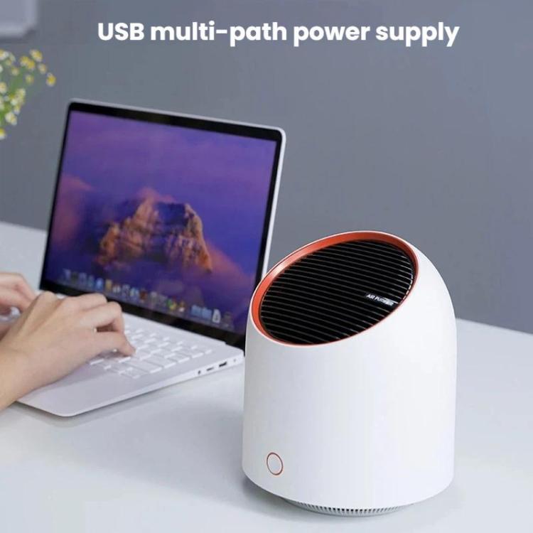 Purificador de Ar de Secretária Pequeno para Casa USB Silencioso Remoção de Odores Purificador Portátil, A2