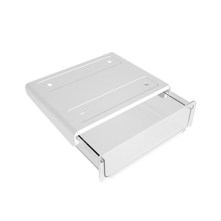Hidden Under-Desk Drawer Storage Box Drill-Free Organizer Box, Transparent White Small, Transparent Black Small, Matte Black Medium, Matte Transparent Medium, Transparent Black Large, Transparent White Large, Matte White Large, Matte Black Large