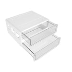 Hidden Under-Desk Drawer Storage Box Drill-Free Organizer Box, Transparent White Small, Transparent Black Small, Matte Black Medium, Matte Transparent Medium, Transparent Black Large, Transparent White Large, Matte White Large, Matte Black Large
