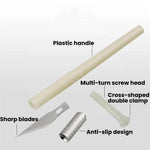 Conjunto de 13 Peças de Faca Manual para Corte e Escultura em Papel, Ferramenta para Carimbo de Borracha, Faca de Arte