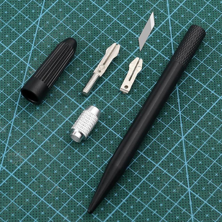 Conjunto de 14 Peças de Faca para Carimbo de Borracha, Corte e Escultura em Papel DIY, Faca para Escultura de Frutas, Rosa, Preto, Verde