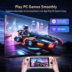 Consola de Jogo Retro K56 com Ecrã Tátil de 5,5 Polegadas Android 14 OS, Interface ES-DE para Jogo Mais Rápido, Sem Cartão de Jogo, 6+128G