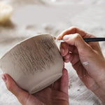 3 Peças de Ferramentas de Modelagem e Escultura para Argila de Cerâmica Macia, Pincel de Textura para Argila DIY