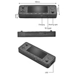 X9 PRO HD Consola de Jogo Sem Fios 2.4G Retro para Casa, Jogador de Jogos Retro, Bateria 64GB, Bateria 128GB, Bateria 256GB, Carregamento 64GB, Carregamento 128GB, Carregamento 256GB