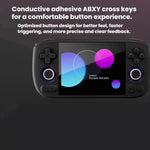 AYANEO Pocket AIR Mini Consola de Jogo Portátil com Ecrã LCD de 4,2 Polegadas 60Hz Android 11 Joystick de Efeito Hall Jogador de Jogos, Branco 2G+32G, Preto 2G+32G, Retro 3G+64G, Branco 3G+64G, Preto 3G+64G