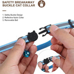 Suporte Impermeável de Silicone para AirTag 2ª Geração / AirTag 1ª Geração, Colar de Gato com Fecho de Segurança de Desencaixe e Pendentes de Peixe e Sino
