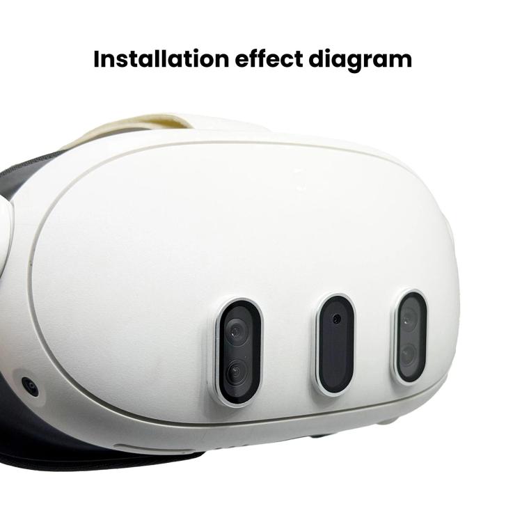 For Meta Quest 3 Titanium Alloy Lens Protector Anti-Blast Tempered Glass Screen Protector VR Headset Accessories