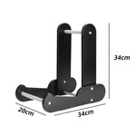Suporte Vertical de Madeira para Guitarra Elétrica, Acústica e Clássica de 39-41 Polegadas para Armazenamento e Exposição