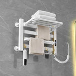 Smart Touchscreen Display Electric Heated Towel Rack Bathroom Drying Rack, Large Platinum Right Wiring, Large Platinum Left Wiring, Large White Right Wiring, Large White Left Wiring, Large Black Right Wiring, Large Black Left Wiring                    ...