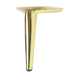 Pés para mesa de apoio de sofá, suportes para suporte de TV, pés metálicos para mesa de café, 13cm, 15cm, 17cm