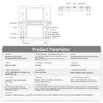 ANBERNIC RG DS Flip Consola de Jogo Portátil com Ecrã Duplo de 4 Polegadas IPS Touchscreen Dispositivo de Jogo AI 3+32G