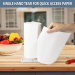 Acrylic Toilet Paper Holder & Roll Organizer For Kitchen, Bathroom & Coffee Table, YX218