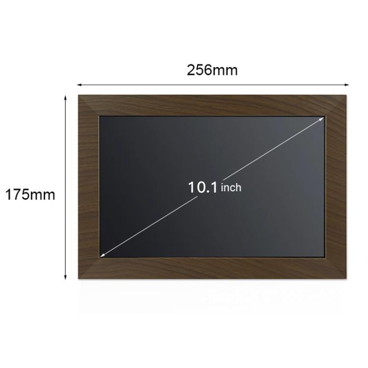 MSR-F1004 Moldura Digital de Fotos Inteligente com WiFi e Rotação Automática de 10,1 polegadas Ecrã Tátil IPS HD, Ficha US, Ficha EU