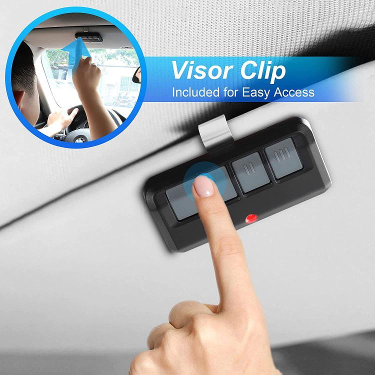 Para LiftMaster 893MAX Controlo Remoto para Porta de Garagem 390MHZ