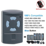 Para HORMANN HSM2 / HSM4 Controlo Remoto Sem Fios para Porta de Garagem 868MHZ com 4 Botões
