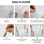 6-Slot Acrylic Spice Box Square Storage Rack For Cirkul, YX212