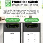 Dispositivo de Rega Automático WiFi Inteligente com Dupla Bomba e Controlo por App, Sistema de Irrigação WD-01BDE