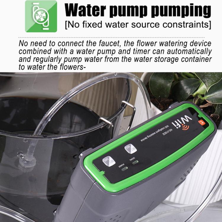 Dispositivo de Rega Automático WiFi Inteligente com Dupla Bomba e Controlo por App, Sistema de Irrigação WD-01BDE