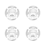 COOL CAMP 4pcs /Pacote Grampos de Corda em Aço Inoxidável Fixadores Sem Nó para Cordas de Campismo 2-4mm