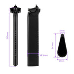 Canote de Selim para Bicicleta de Estrada em Fibra de Carbono TOSEEK para JAVA Siluro 6top