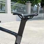 Canote de Selim para Bicicleta de Estrada em Fibra de Carbono TOSEEK para JAVA Siluro 6top