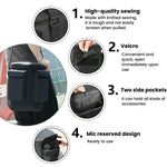 Mala de ombro para colunas Bose S1 Pro e S1 Pro+ com bolso duplo, mala de ombro