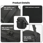 Mala de ombro para colunas Bose S1 Pro e S1 Pro+ com bolso duplo, mala de ombro