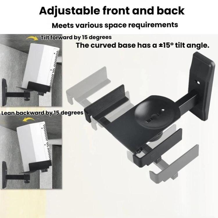 Suporte de Parede Ajustável para Coluna, Suporte para Coluna Monitor Surround Sound, LKT-383, LKT-383S