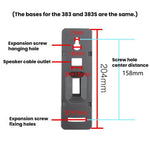 Suporte de Parede Ajustável para Coluna, Suporte para Coluna Monitor Surround Sound, LKT-383, LKT-383S
