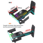 Suporte de Parede Ajustável para Coluna, Suporte para Coluna Monitor Surround Sound, LKT-383, LKT-383S