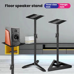 Suporte de Coluna de Chão em Metal com Tripé para Monitor Surround para Estúdio e Secretária, LKT-610, LKT-640