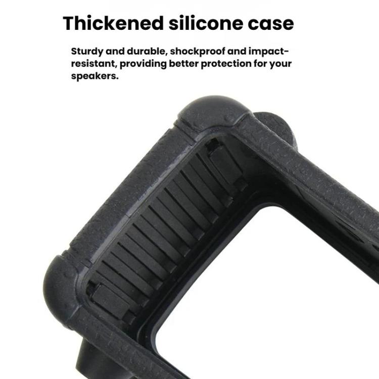 Capa Protetora de Silicone para Marshall Emberton III, Estojo Portátil de Substituição com Alça de Ombro Ajustável