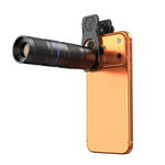 Kit de Lente TeleZoom 5–10X para Smartphone com Clipe Universal Tudo-em-um, APEXEL APL-T5-10X