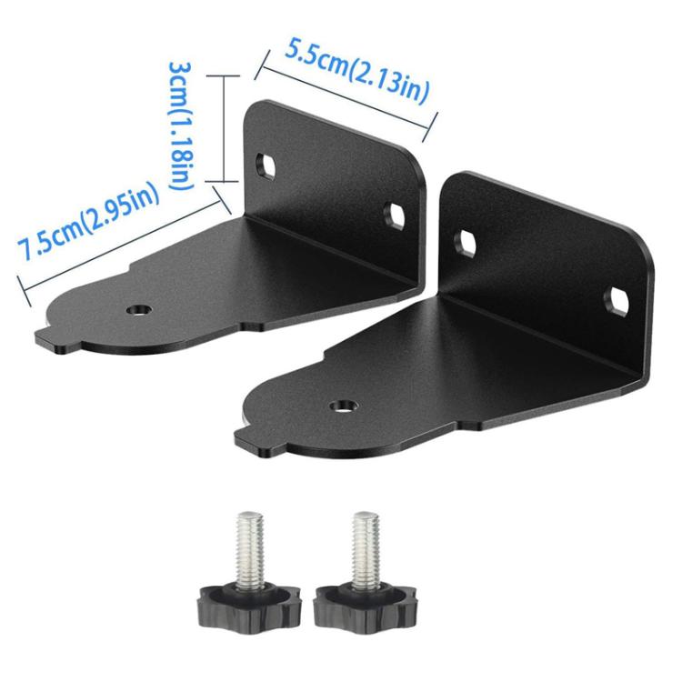 Suporte de Parede para Coluna Curvada Samsung JJ-8007-B-0, 2 unidades