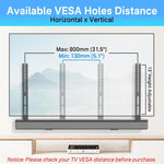 JJ-9452-B-0 No-Drilling Long Soundbar TV Wall Mount Speaker & TV Connecting Mount, JJ-9452-B-0