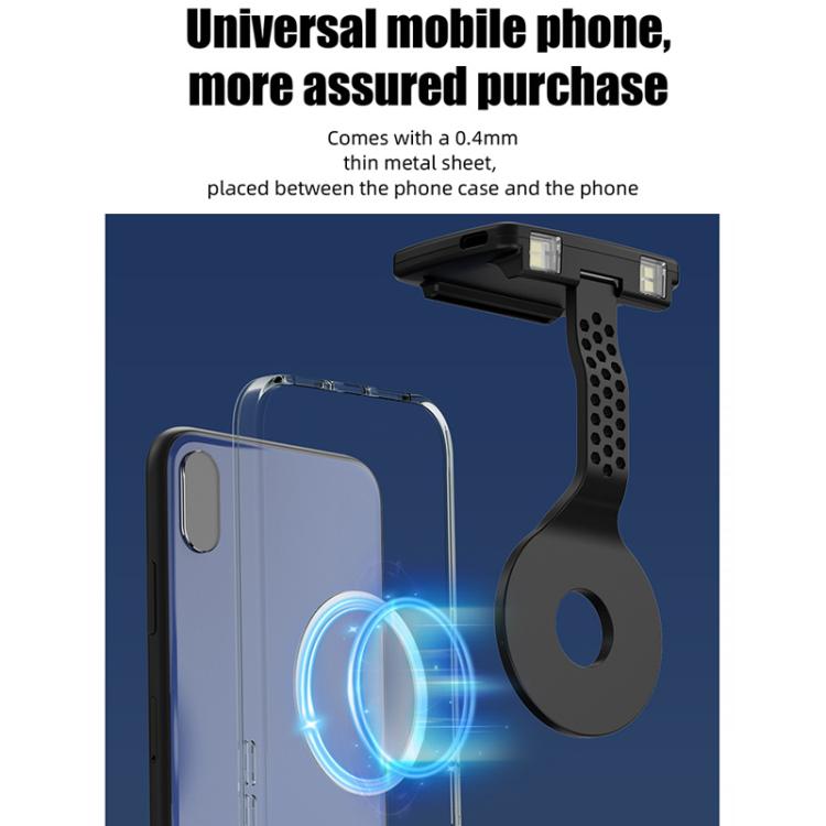 Portable Magnetic Mobile Phone Night Reading Eye Protection Lamp