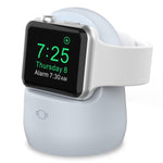 Base Mini de Carregamento e Armazenamento em Silicone AhaStyle PT63 para Apple Watch, Sem Carregador