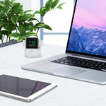 Base Mini de Carregamento e Armazenamento em Silicone AhaStyle PT63 para Apple Watch, Sem Carregador