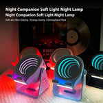 Wireless Induction Speaker With Phone Stand Multifunctional Desktop Bluetooth Speaker Night Light