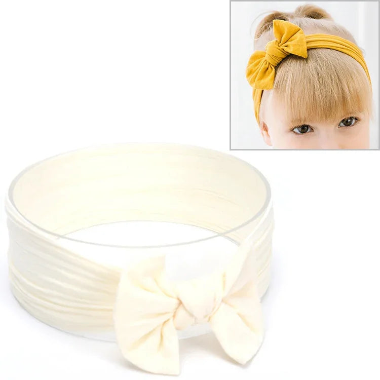 Faixa de Cabelo Infantil com Laço Bonito para Bebé Menina