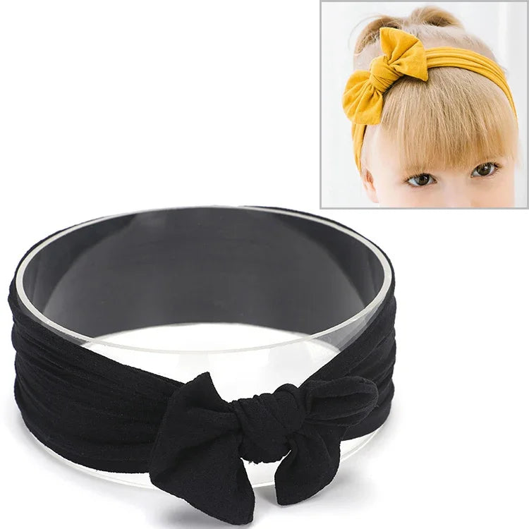 Faixa de Cabelo Infantil com Laço Bonito para Bebé Menina