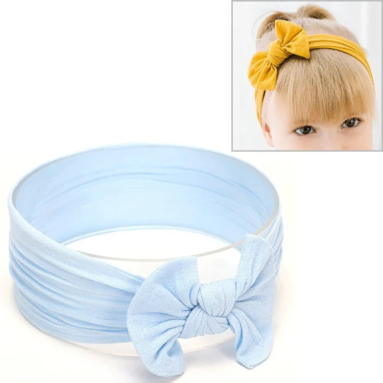 Faixa de Cabelo Infantil com Laço Bonito para Bebé Menina