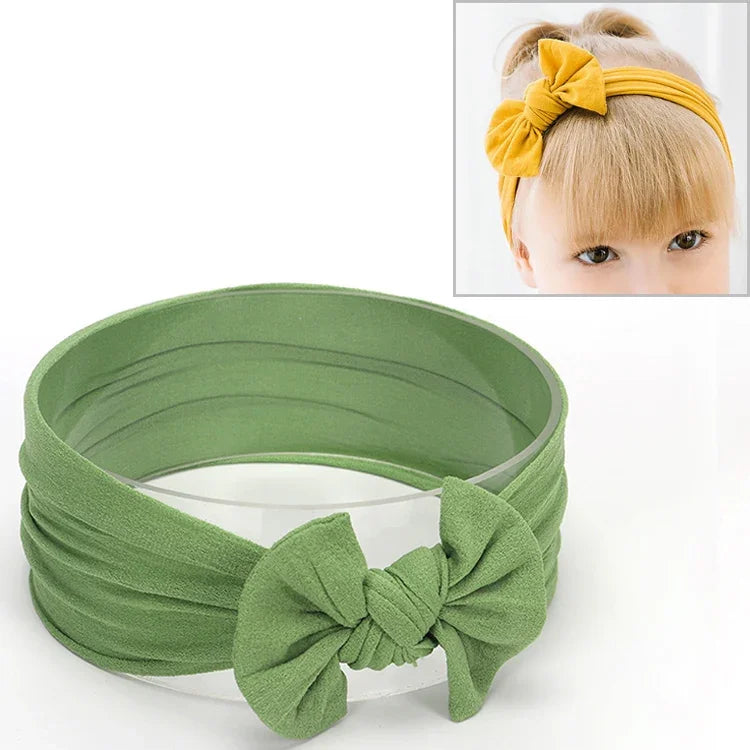 Faixa de Cabelo Infantil com Laço Bonito para Bebé Menina